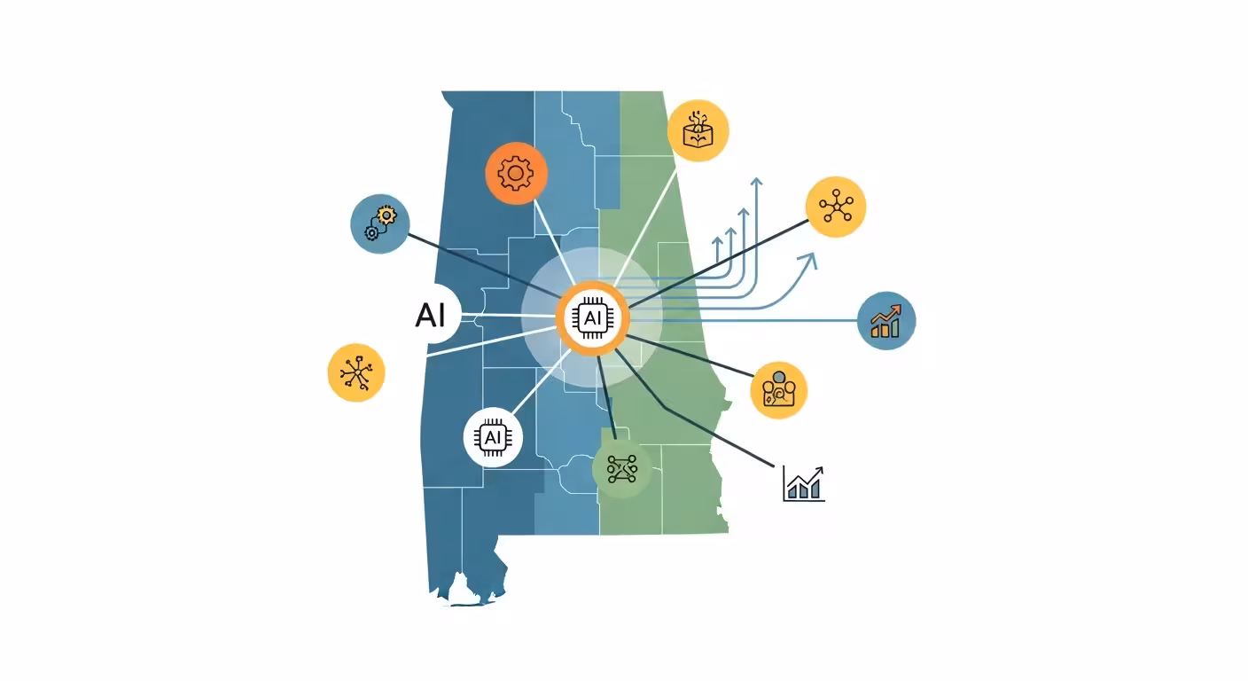 AI adoption in Alabama is accelerating, but most small businesses are just starting. Learn a simple, practical framework to implement AI and see real results.