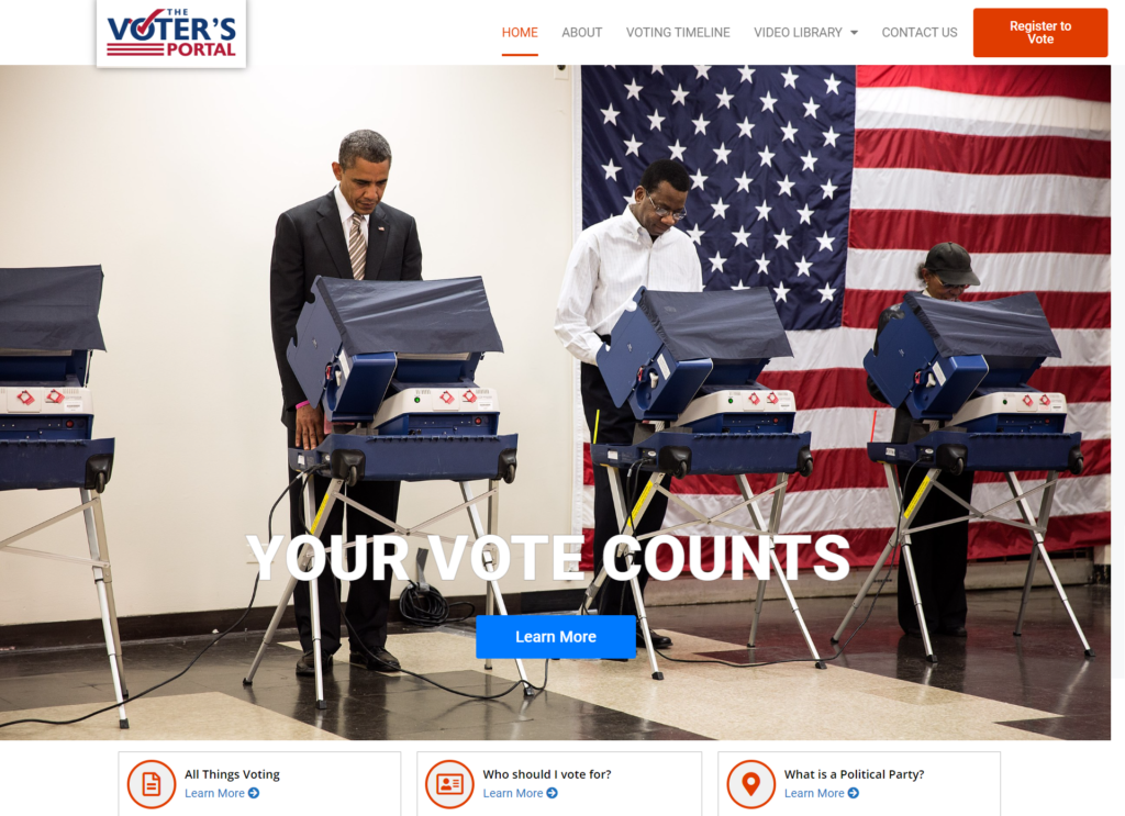 the voters portal